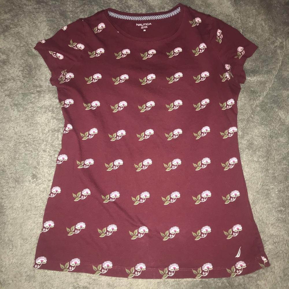 NAUTICA Floral Tee